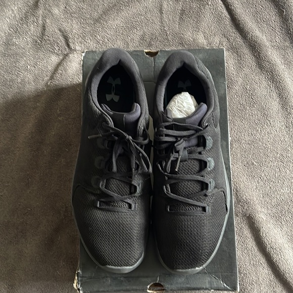 Under Armour UA Ripple 2.0 in all black size 13 mens - Picture 2 of 5